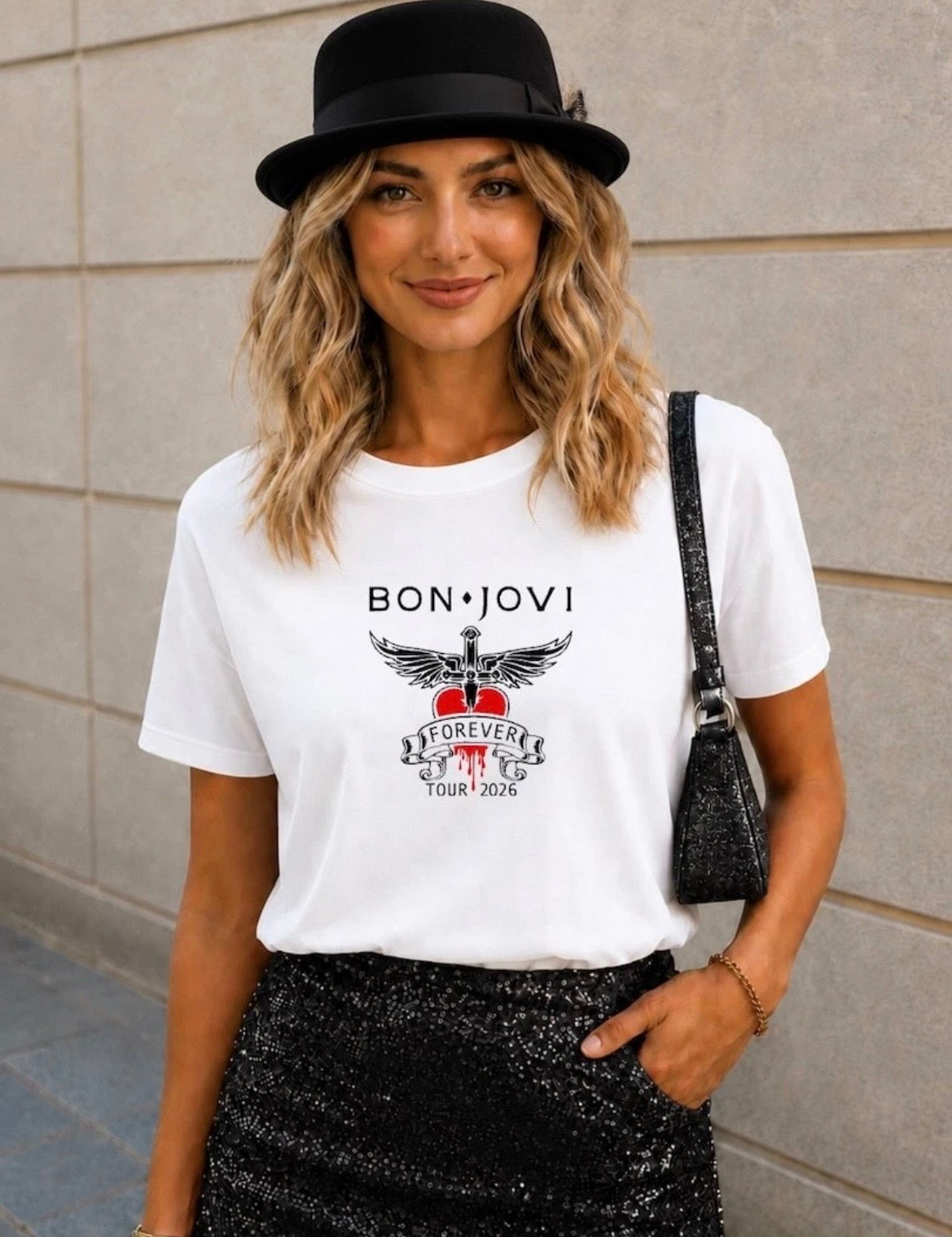 Jon Bon Jovi Forever Concert T-Shirt