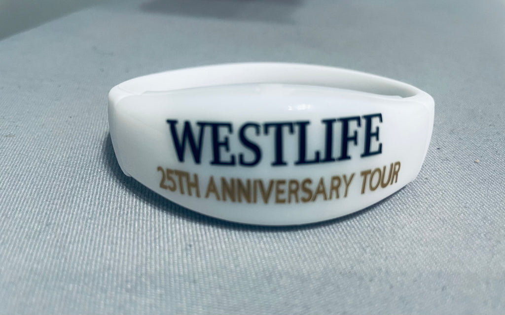 Westlife 25th Anniversary Tour Sound-Activated LED Flashing Concert Wristband