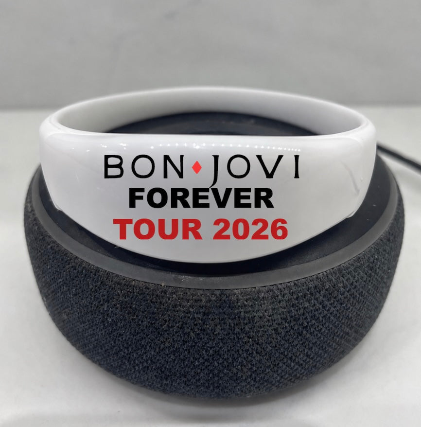 Bon Jovi Sound-Activated LED Flashing Concert Wristband