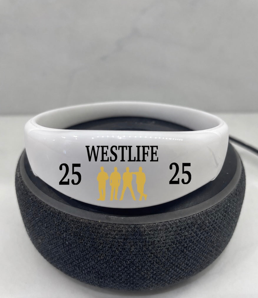 Westlife Sound-Activated LED Flashing Concert Wristband